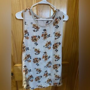 High neck summer tank